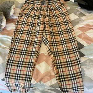 Burberry print pants